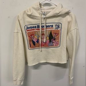 The Jonas Brothers 2019 Tour Sucker For You Cropped Sweatshirt Size S